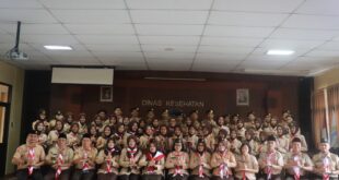 Pelantikan Anggota Saka Bakti Husada Kwartir Cabang Banyumas Angkatan XXIII
